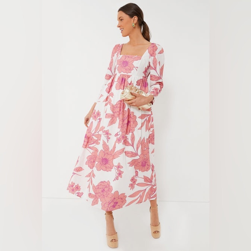 Tuckernuck Hyacinth House Floral Pink Dress